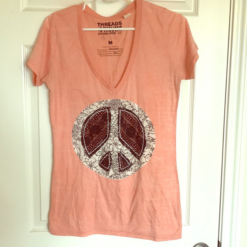 Comfy peace sign shirt